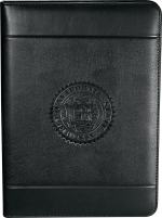 Windsor Impressions Zippered Padfolio with FSC® Mix Paper - 0551-10BKFront Windsor Impressions Zippered Padfolio with FSC® Mix Paper - 0551-10BKFront