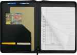 Windsor Impressions Zippered Padfolio with FSC® Mix Paper - 0551-10BKFront Windsor Impressions Zippered Padfolio with FSC® Mix Paper - 0551-10BKFront