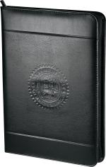 Windsor Impressions Zippered Padfolio with FSC® Mix Paper - 0551-10BKAngle-Left Windsor Impressions Zippered Padfolio with FSC® Mix Paper - 0551-10BKAngle-Left