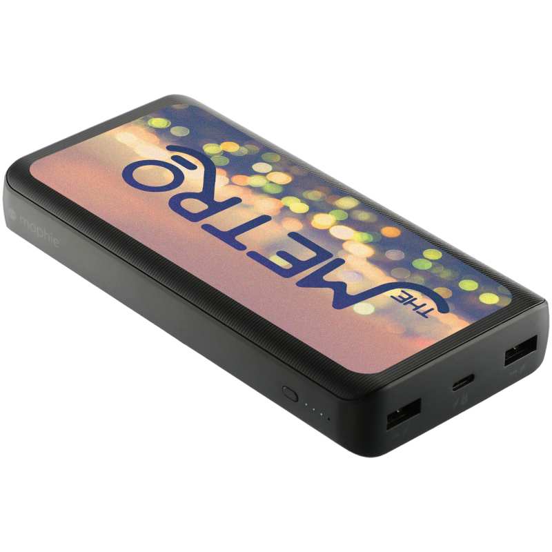 mophie® Power Boost 20,000 mAh Power Bank with USB-C Port 1 mophie® Power Boost 20,000 mAh Power Bank with USB-C Port 1