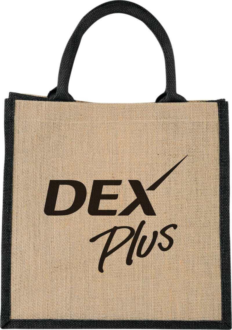 Medium Jute Gift Tote 1 Medium Jute Gift Tote 1