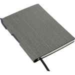 6'' x 8.5'' FSC® Mix Bari Notebook with Pen - SM-3439GYFront 6'' x 8.5'' FSC® Mix Bari Notebook with Pen - SM-3439GYFront