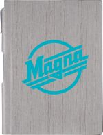 6%27%27 x 8.5%27%27 FSC® Mix Bari Notebook with Pen 1 6%27%27 x 8.5%27%27 FSC® Mix Bari Notebook with Pen 1