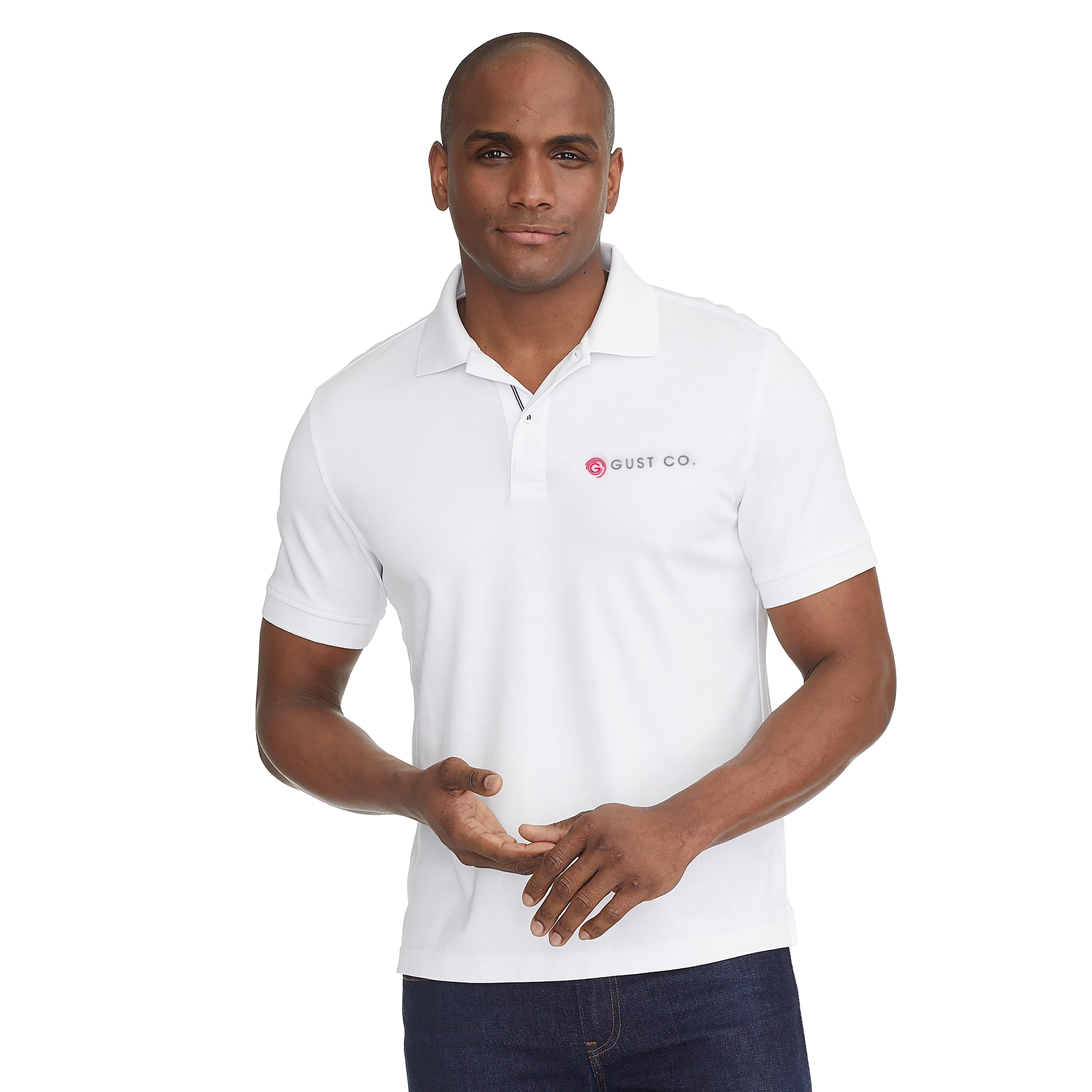 Men's UNTUCKit Damaschino Wrinkle-Free Short Sleeve Polo 1