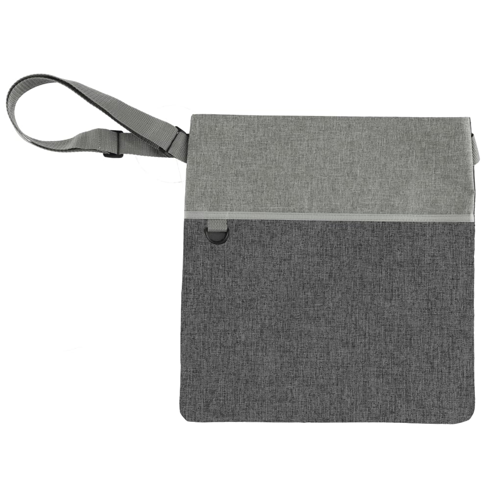 Double Heather rPET Crossbody Tote 1