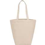 Herringbone 7oz Cotton Canvas Grocery Tote - 7900-10NTBack Herringbone 7oz Cotton Canvas Grocery Tote - 7900-10NTBack