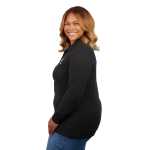 Women's PALO Long Sleeve 100% Cotton Pique Polo - TM96649995Left-Side Women's PALO Long Sleeve 100% Cotton Pique Polo - TM96649995Left-Side