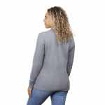 Women's PALO Long Sleeve 100% Cotton Pique Polo - TM96649575Right-Side Women's PALO Long Sleeve 100% Cotton Pique Polo - TM96649575Right-Side