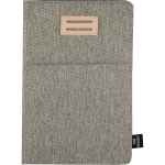 THE GOODS™ 5.5'' x 8.5'' Recycled Refillable Journal - SM-5317GYAngle-Left THE GOODS™ 5.5'' x 8.5'' Recycled Refillable Journal - SM-5317GYAngle-Left