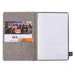THE GOODS™ 5.5'' x 8.5'' Recycled Refillable Journal - SM-5317GYFront THE GOODS™ 5.5'' x 8.5'' Recycled Refillable Journal - SM-5317GYFront