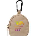 Mini Backpack Bag Charm - SM-8225GYAngle-Right Mini Backpack Bag Charm - SM-8225GYAngle-Right