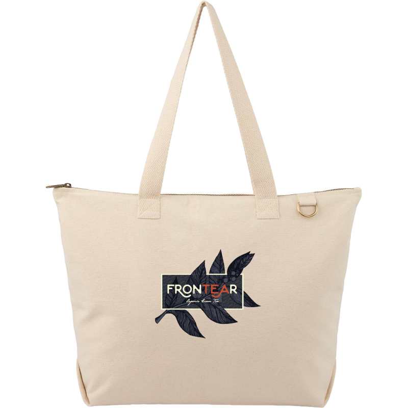 FEED Zippered Tote 1 FEED Zippered Tote 1