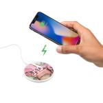 Ultra Thin Wireless Charging Pad - SM-2819WHAngle-Left Ultra Thin Wireless Charging Pad - SM-2819WHAngle-Left