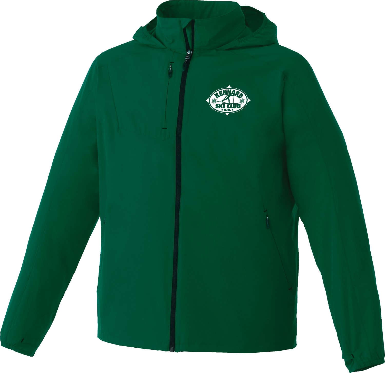 Men's FLINT Lightweight Water Resistant Jacket with Hood 1