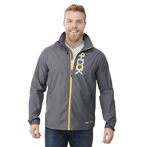 Men's FLINT Lightweight Water Resistant Jacket with Hood 1