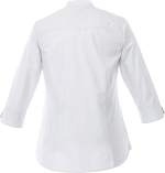 Women's HUNTINGTON Three Quarter Sleeve Dotted Mandarin Collar Button Up Shirt - TM97601935Back Women's HUNTINGTON Three Quarter Sleeve Dotted Mandarin Collar Button Up Shirt - TM97601935Back
