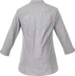Women's HUNTINGTON Three Quarter Sleeve Dotted Mandarin Collar Button Up Shirt - TM97601991Back Women's HUNTINGTON Three Quarter Sleeve Dotted Mandarin Collar Button Up Shirt - TM97601991Back