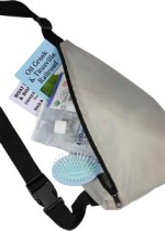 Simple Recycled Sling Pack - SM-8216GYFront Simple Recycled Sling Pack - SM-8216GYFront