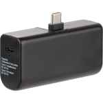 Stay Powered 1200 mAh Power Bank with Type-C Tip - SM-2856BKFront Stay Powered 1200 mAh Power Bank with Type-C Tip - SM-2856BKFront
