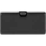 Stay Powered 1200 mAh Power Bank with Type-C Tip - SM-2856BKBack Stay Powered 1200 mAh Power Bank with Type-C Tip - SM-2856BKBack