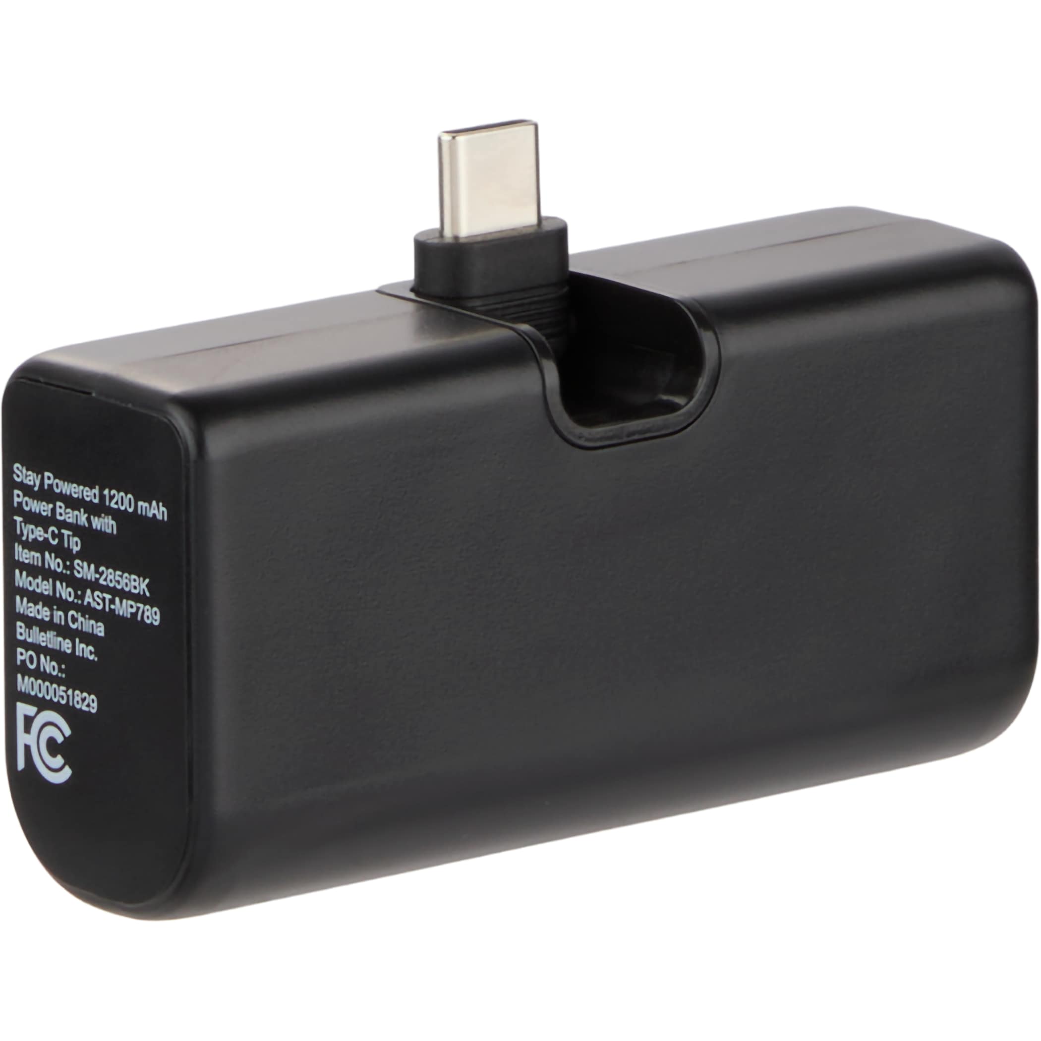 Stay Powered 1200 mAh Power Bank with Type-C Tip 1