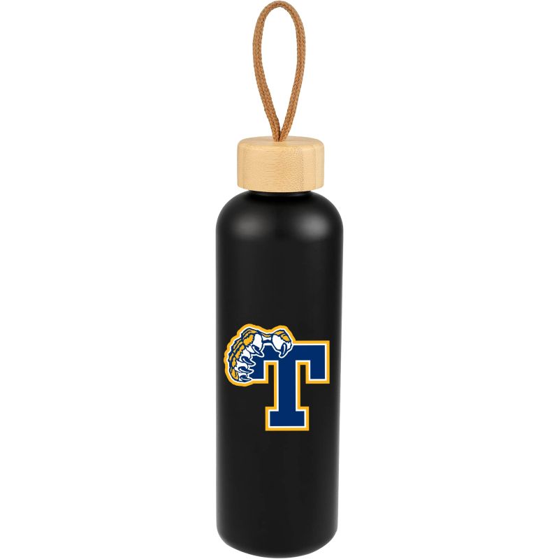 Tania Recycled Bottle w/ FSC® Bamboo Lid 26oz 1 Tania Recycled Bottle w/ FSC® Bamboo Lid 26oz 1