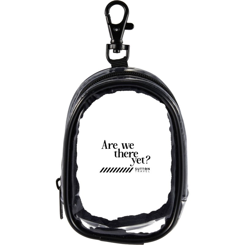 Round Clear Bag Charm 1 Round Clear Bag Charm 1
