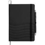 Scripto® Tidal RPET Bound Notebook - 6003-41BKFront Scripto® Tidal RPET Bound Notebook - 6003-41BKFront