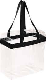 Game Day Clear Stadium Tote - 2301-36BKAngle-Right Game Day Clear Stadium Tote - 2301-36BKAngle-Right