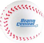 Baseball Stress Reliever - SM-3387WHFront Baseball Stress Reliever - SM-3387WHFront