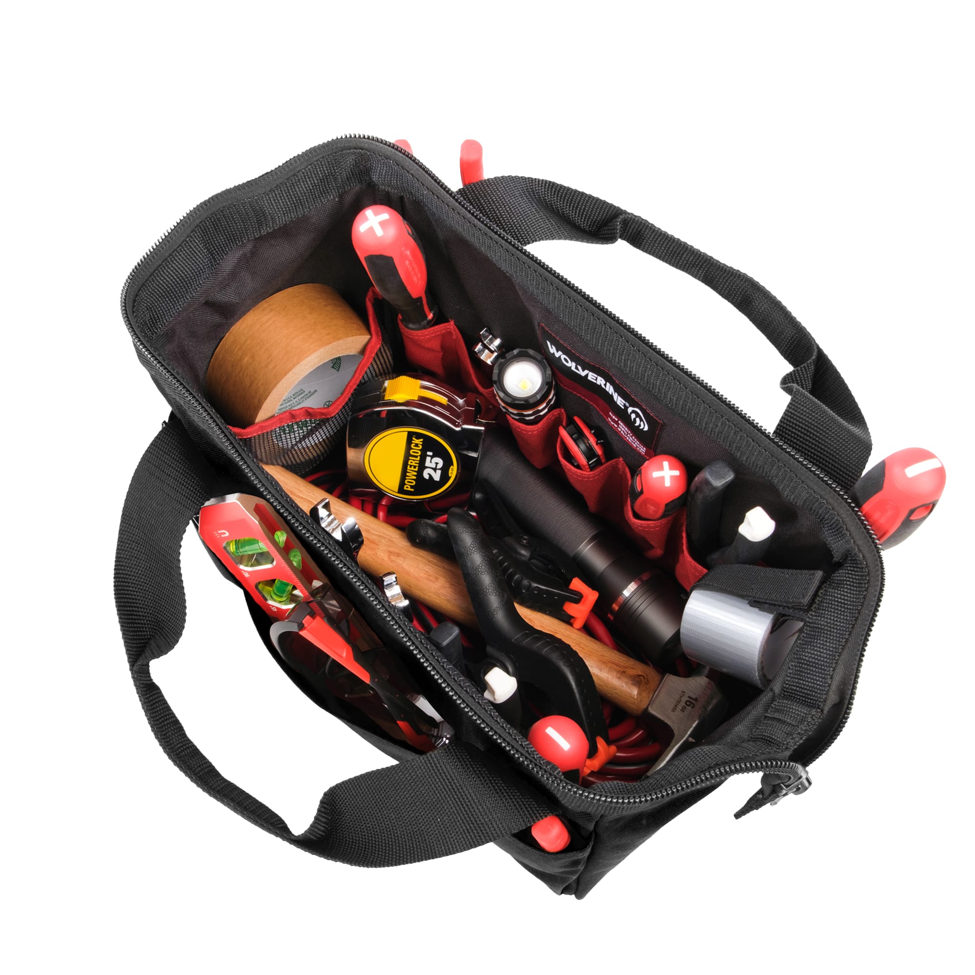 Wolverine 13" 14 pocket Tool Bag 1