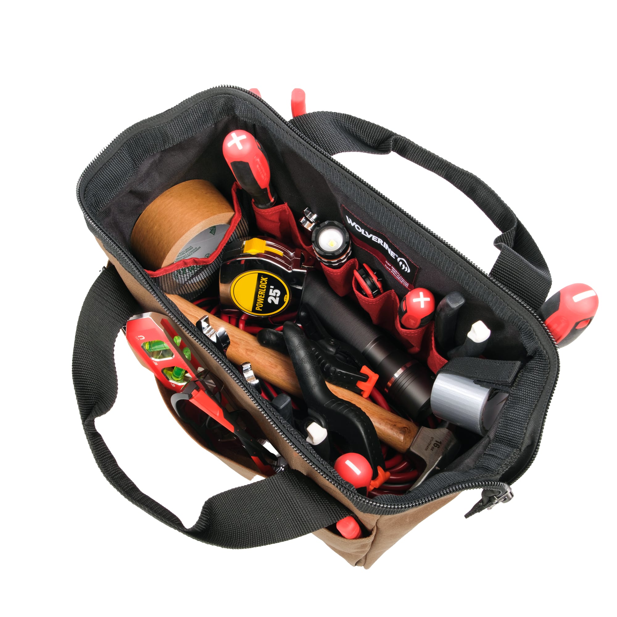 Wolverine 13" 14 pocket Tool Bag 1