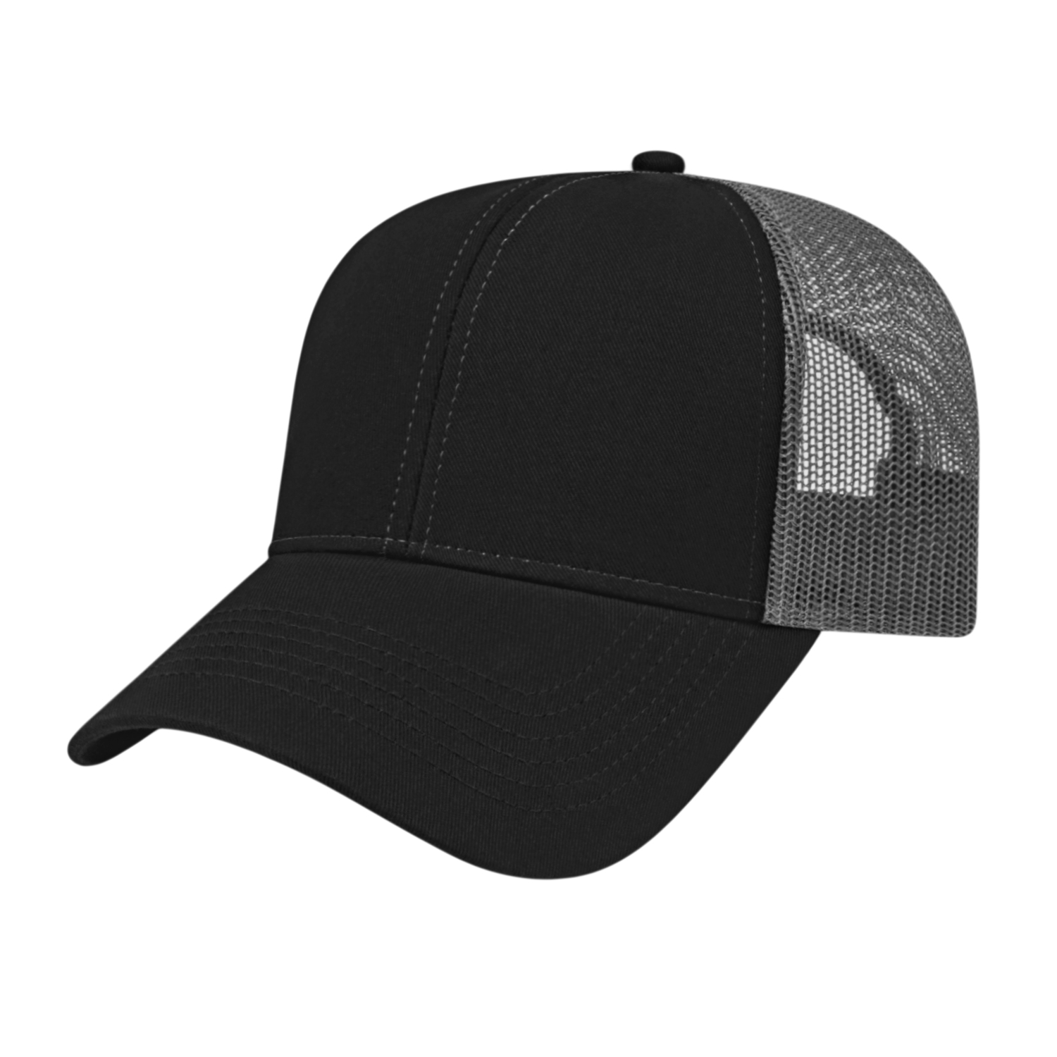 Cap America Two-Tone Trucker Mesh Back Cap 2