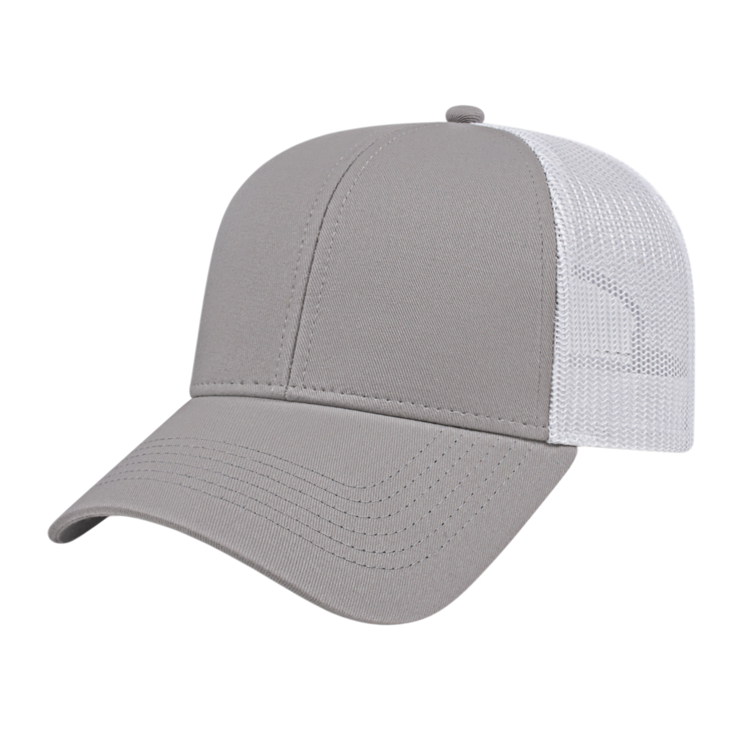 Cap America Two-Tone Trucker Mesh Back Cap 2