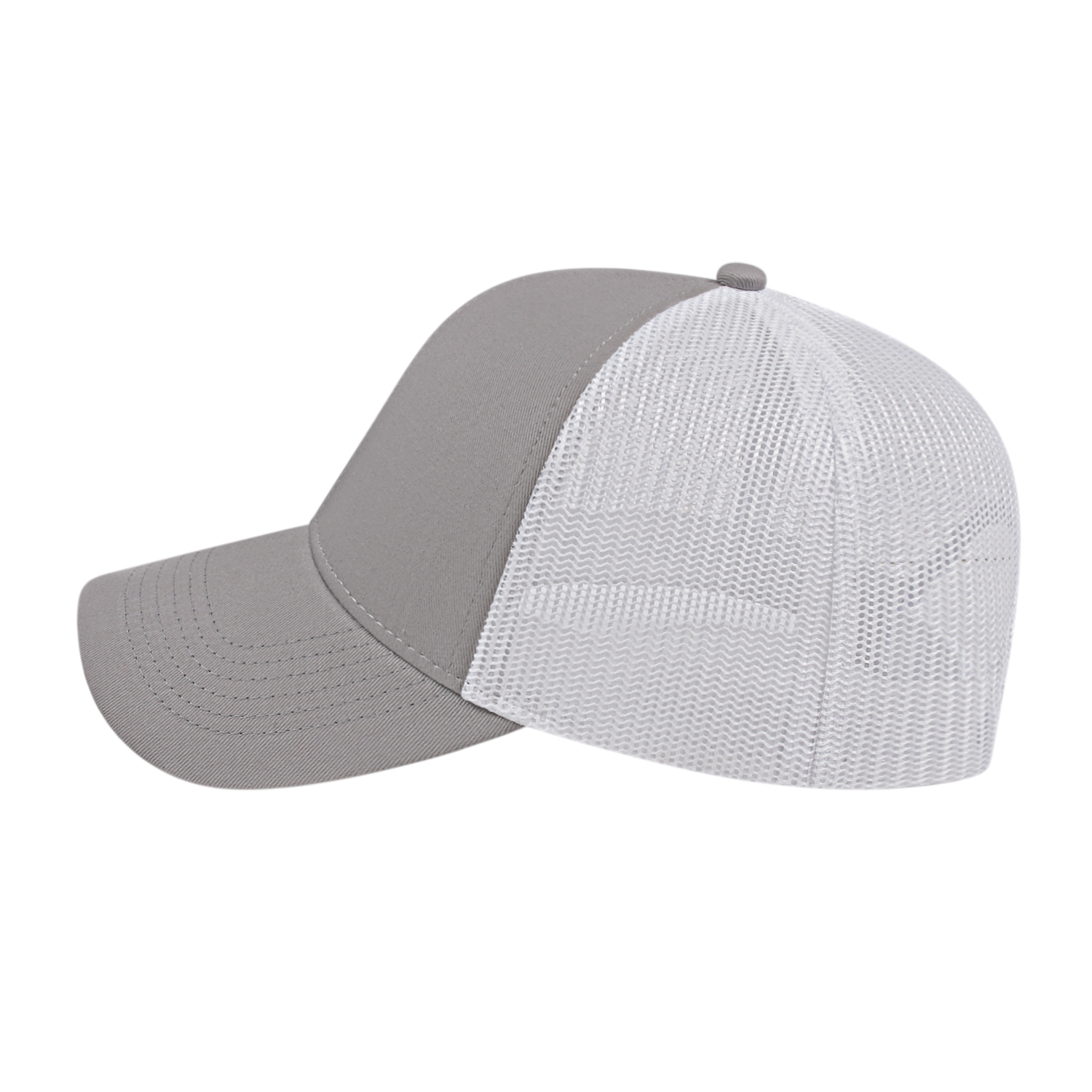 Cap America Two-Tone Trucker Mesh Back Cap 2
