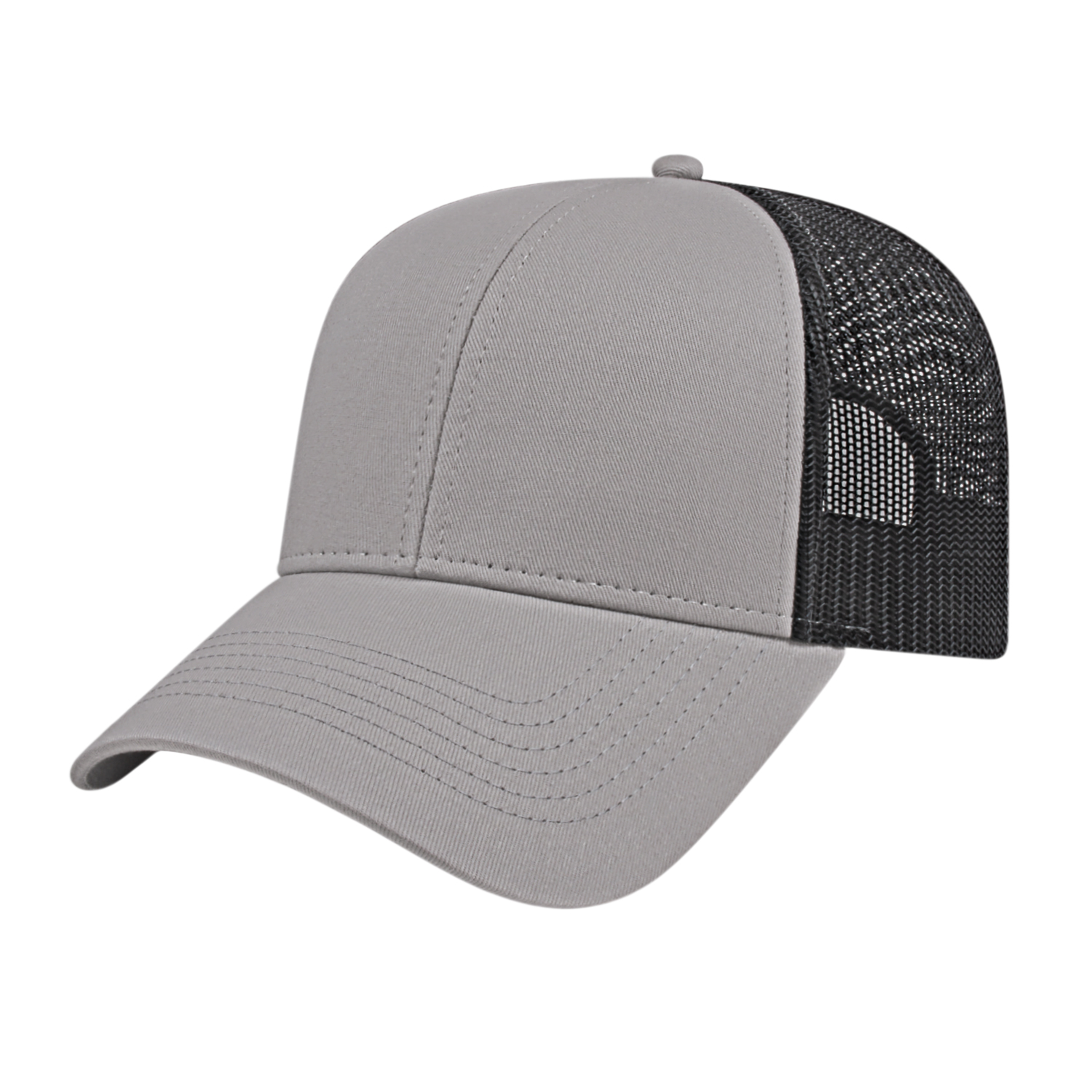 Cap America Two-Tone Trucker Mesh Back Cap 2