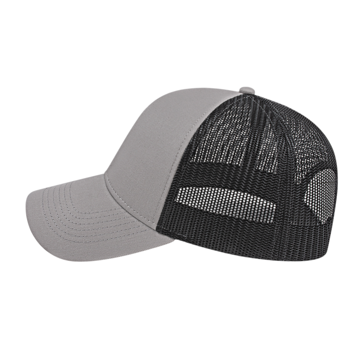 Cap America Two-Tone Trucker Mesh Back Cap 2