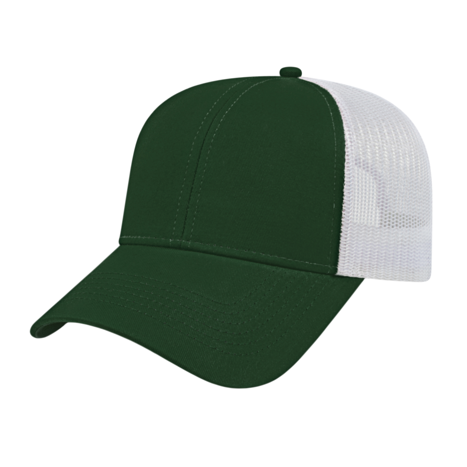 Cap America Two-Tone Trucker Mesh Back Cap 2
