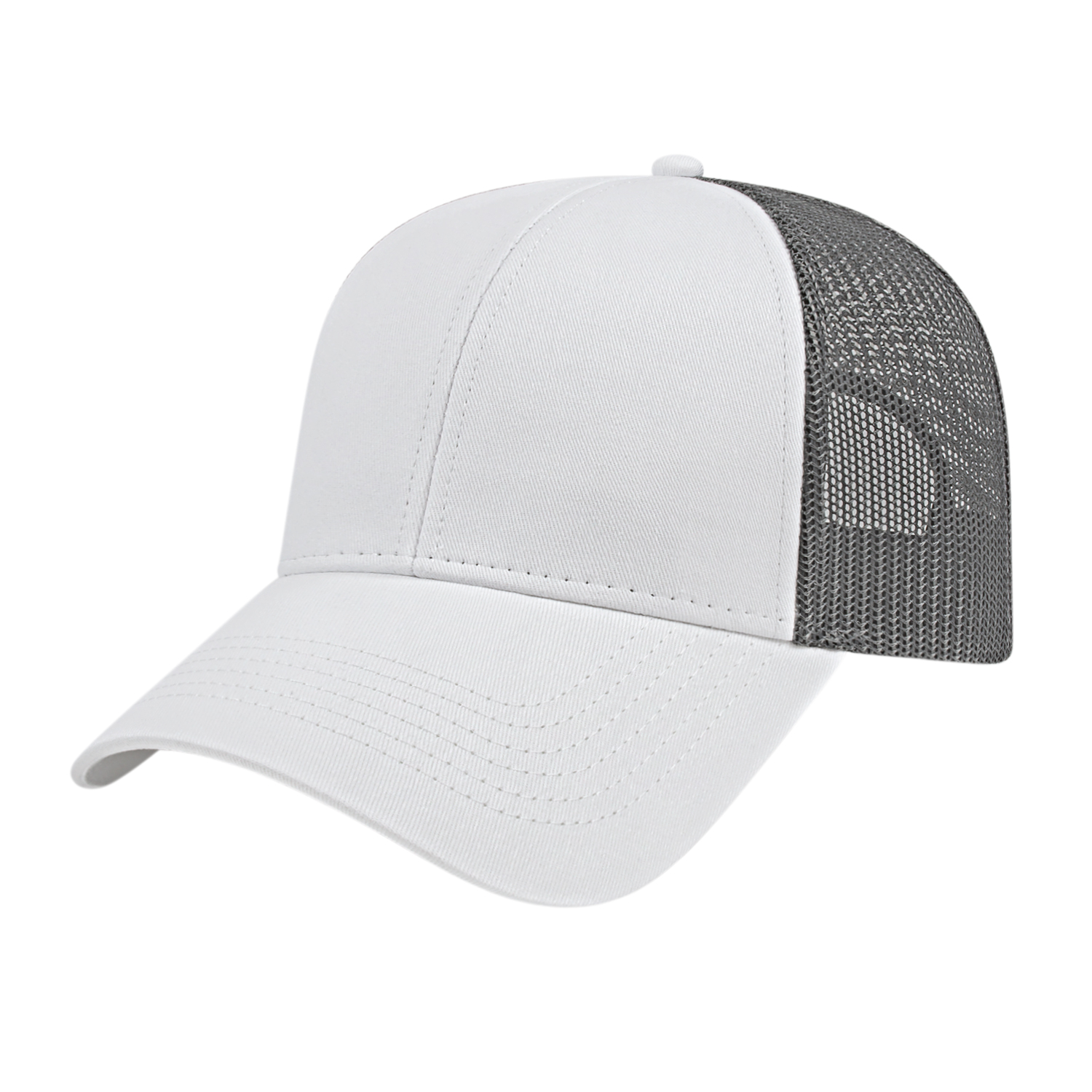 Cap America Two-Tone Trucker Mesh Back Cap 2