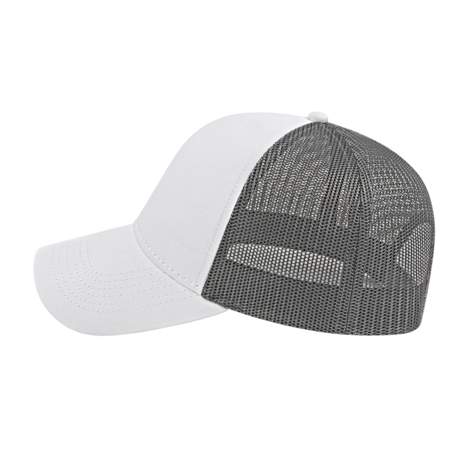 Cap America Two-Tone Trucker Mesh Back Cap 2