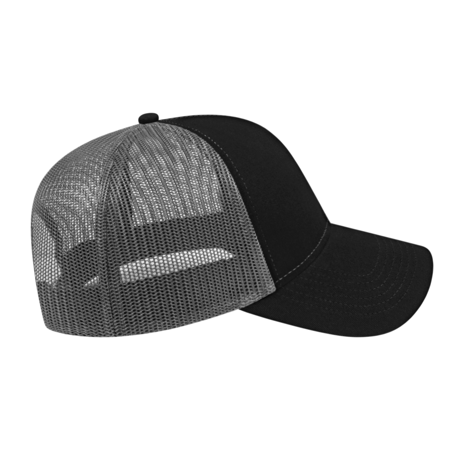 Cap America Two-Tone Trucker Mesh Back Cap 2