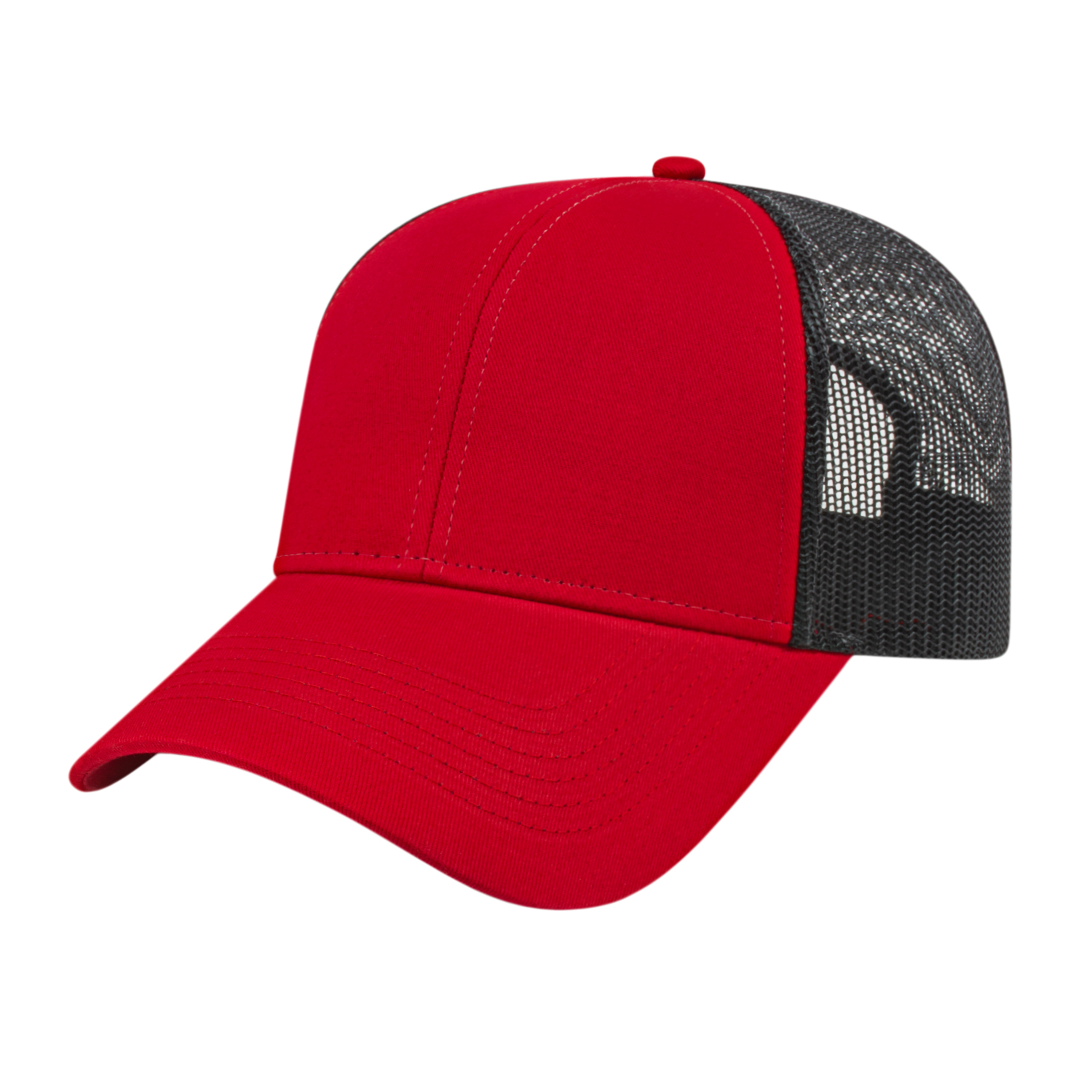 Cap America Two-Tone Trucker Mesh Back Cap 2