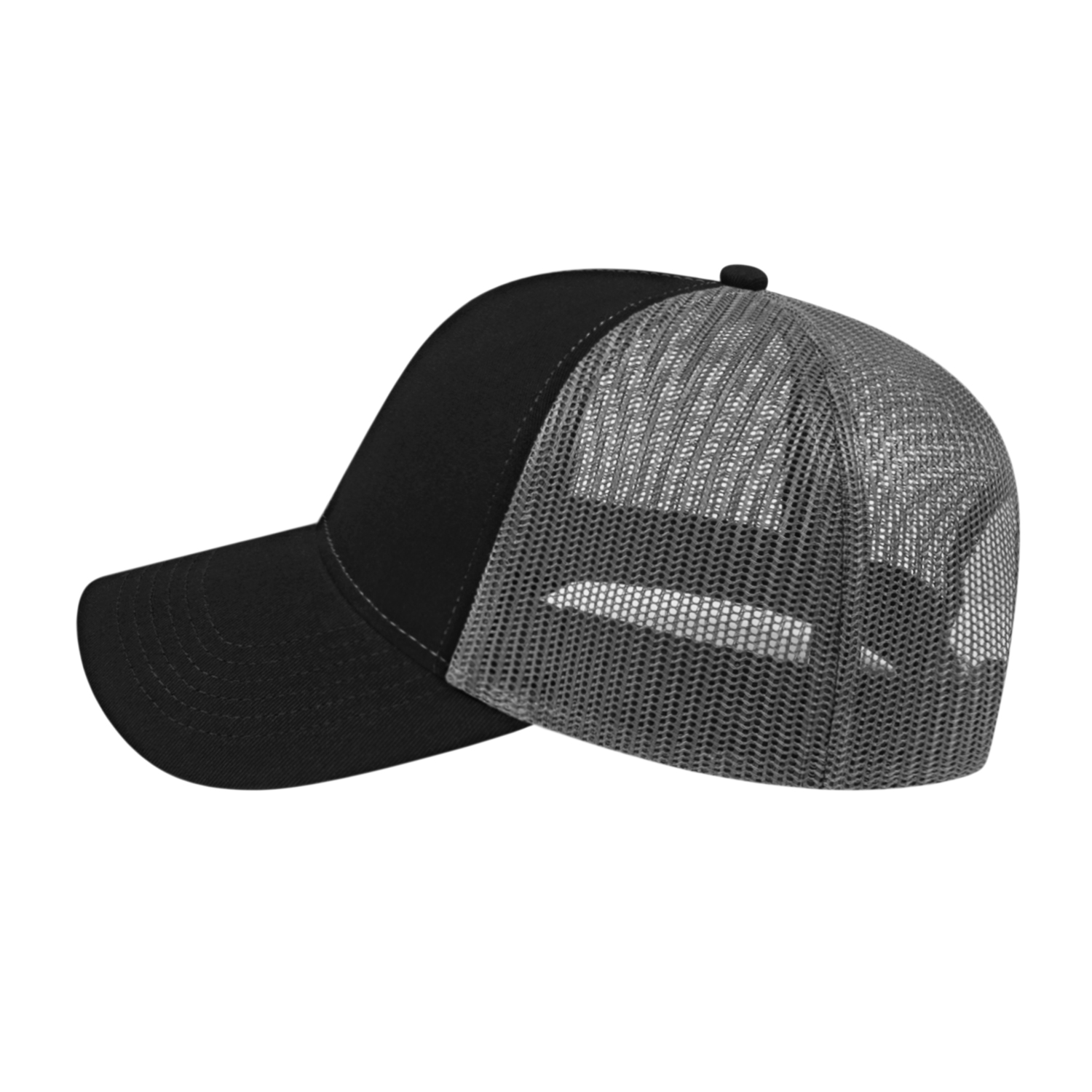 Cap America Two-Tone Trucker Mesh Back Cap 2