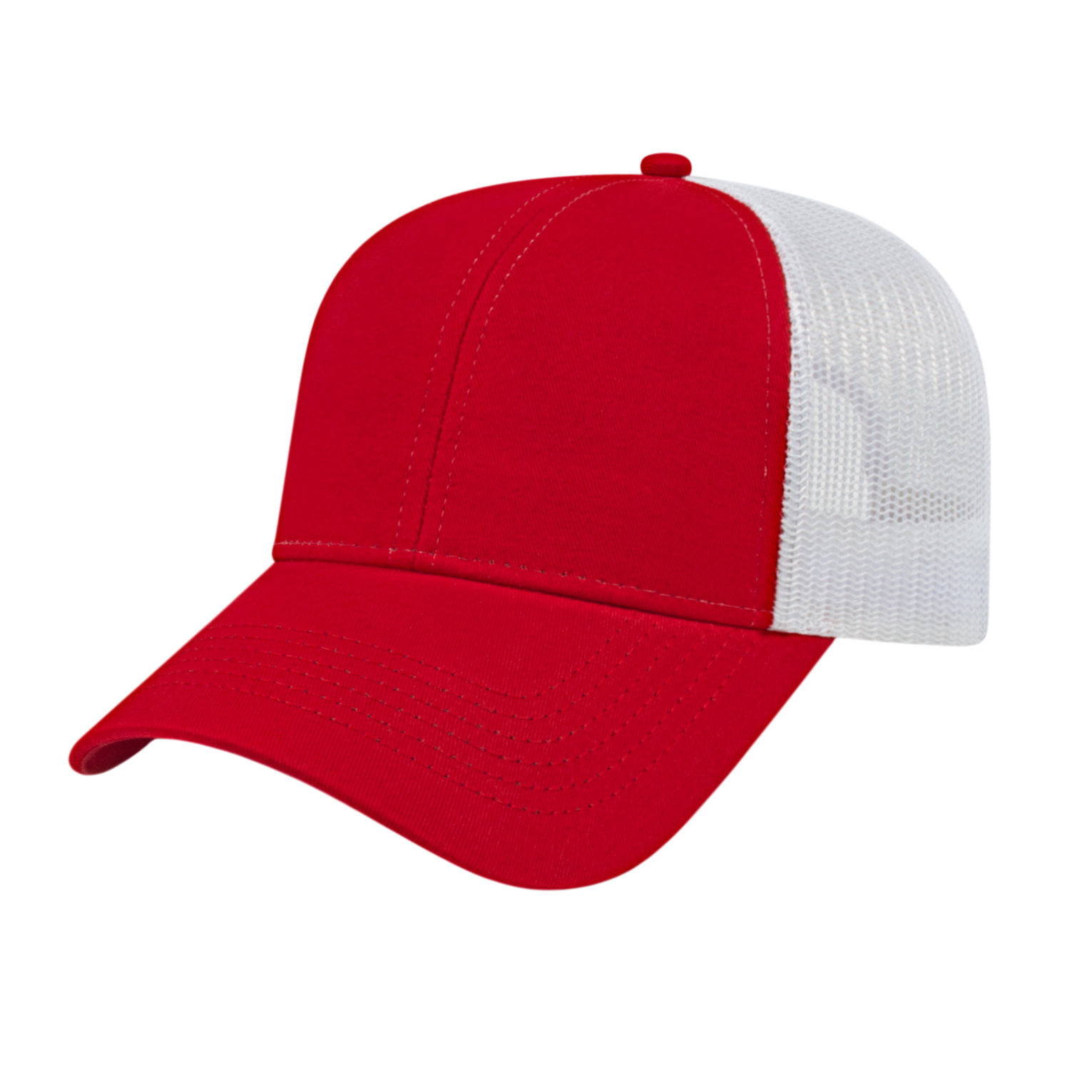 Cap America Two-Tone Trucker Mesh Back Cap 2