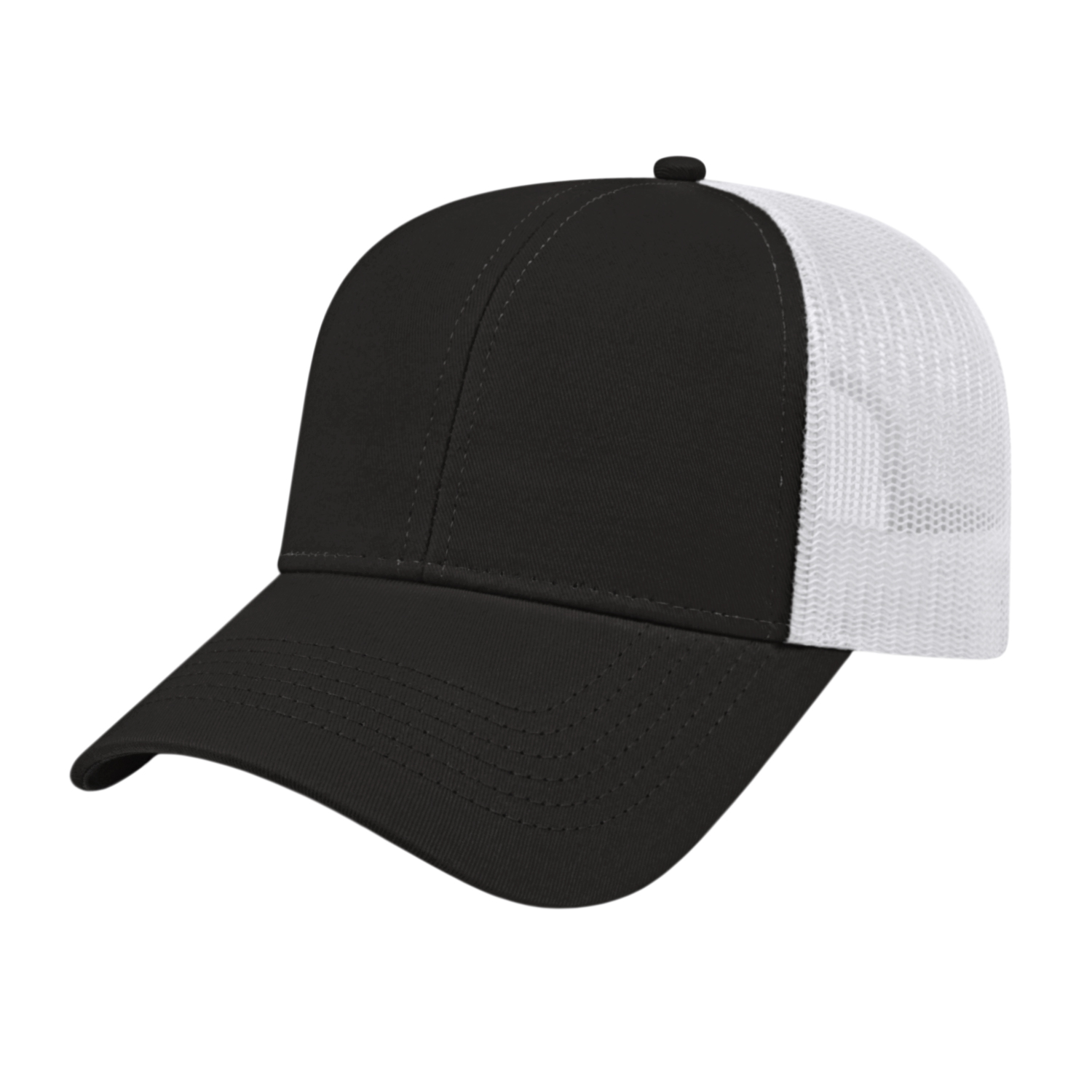 Cap America Two-Tone Trucker Mesh Back Cap 2
