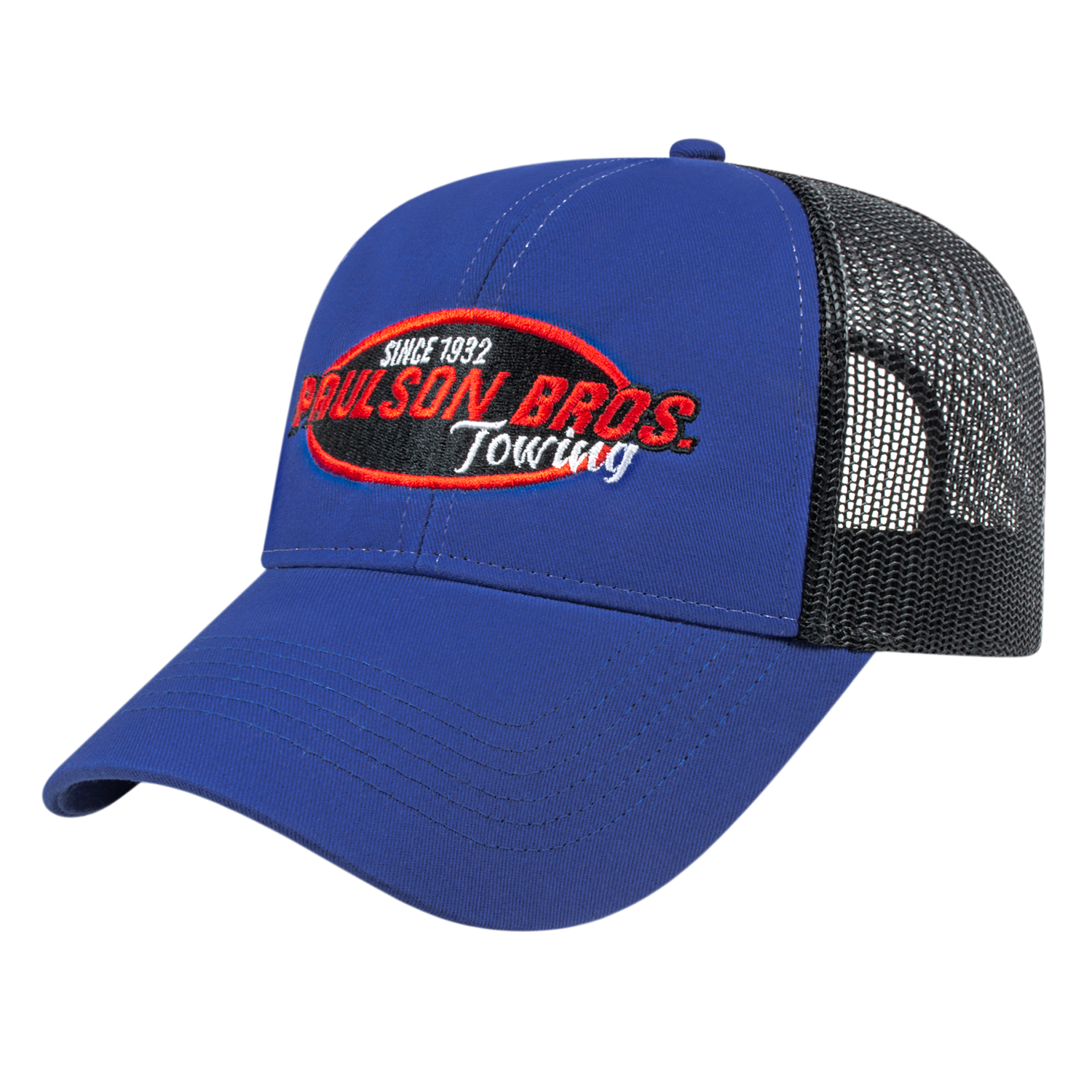 Cap America Two-Tone Trucker Mesh Back Cap 2