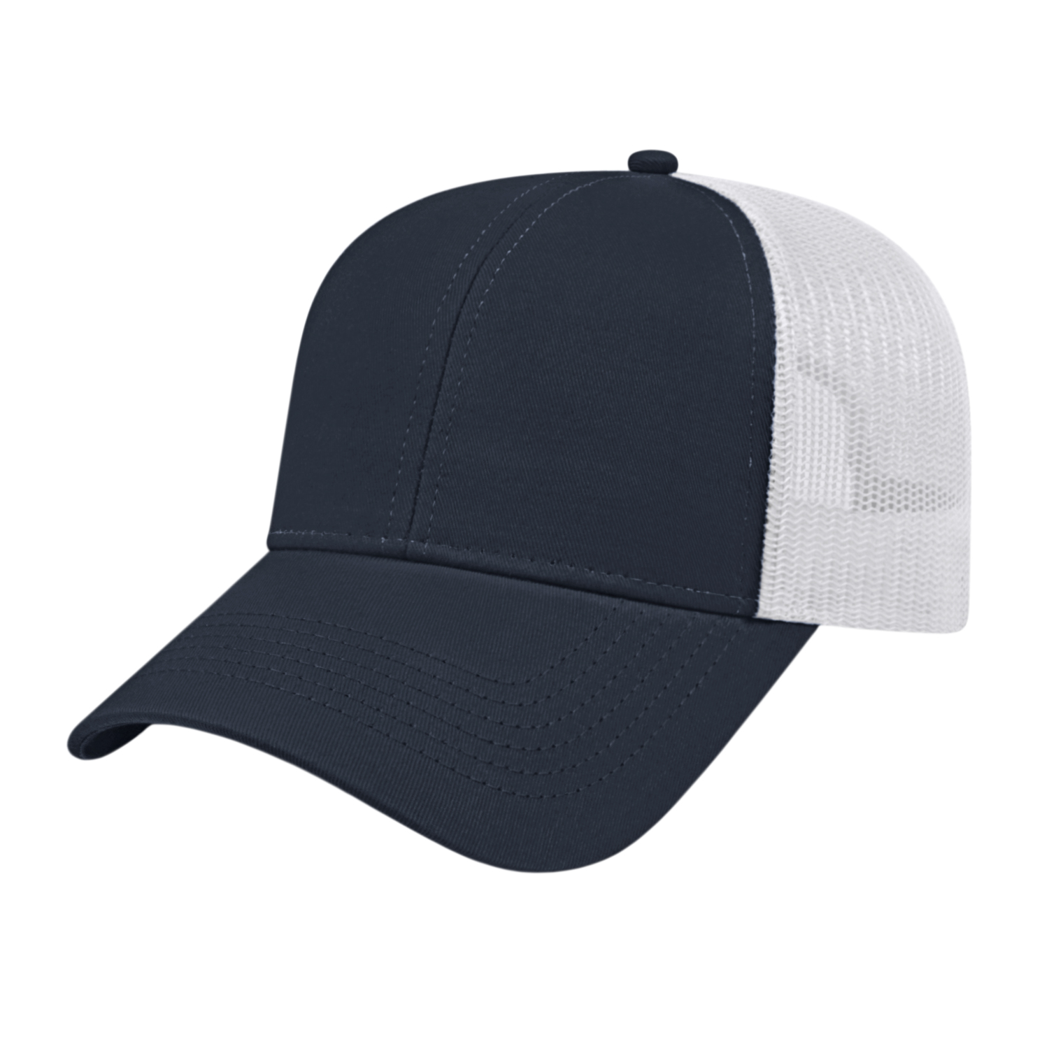 Cap America Two-Tone Trucker Mesh Back Cap 2