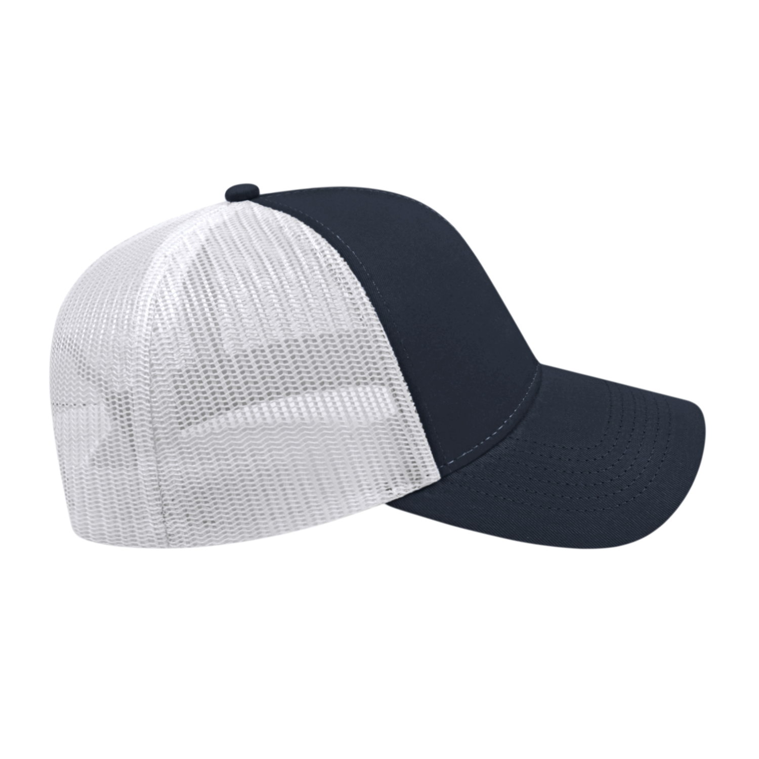Cap America Two-Tone Trucker Mesh Back Cap 2