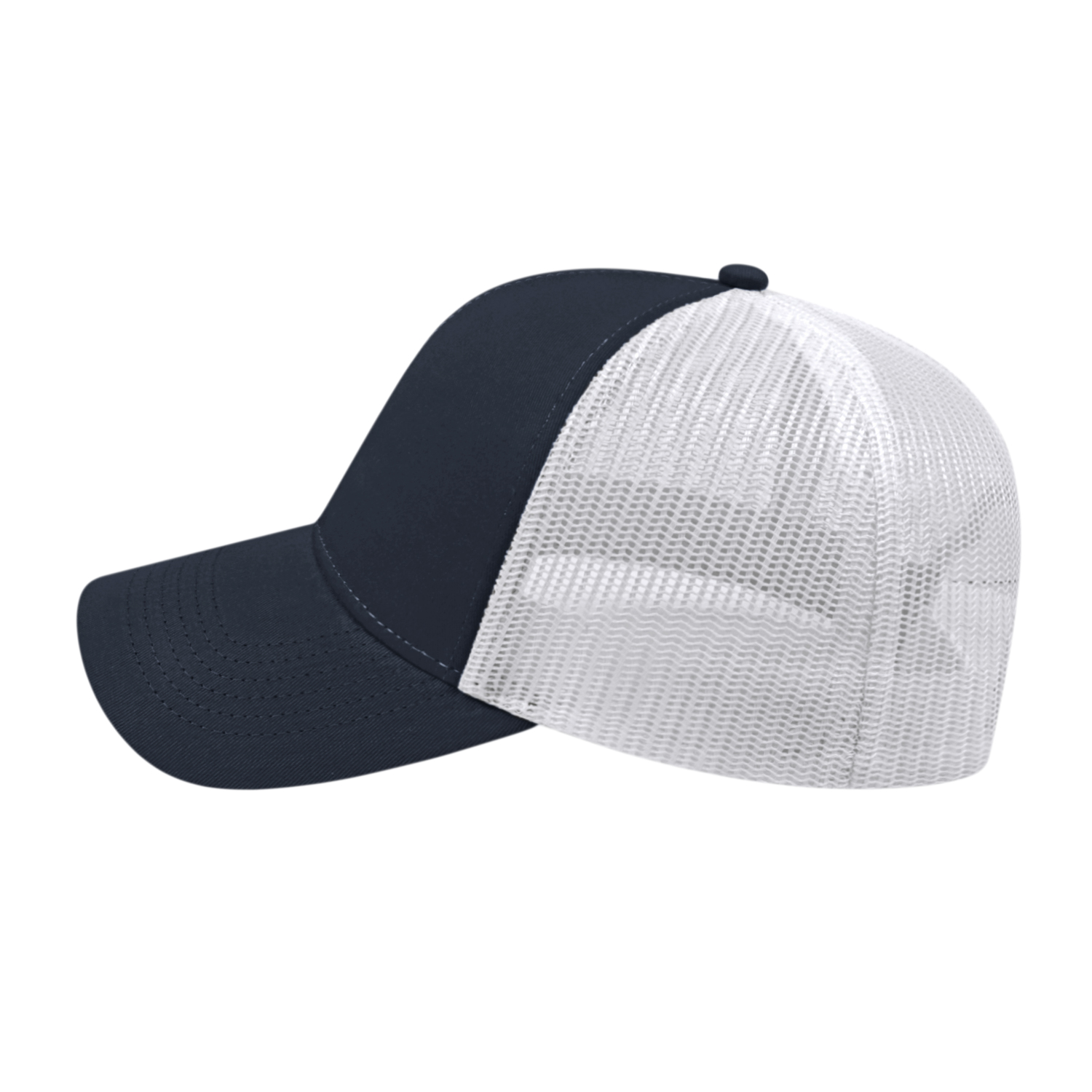 Cap America Two-Tone Trucker Mesh Back Cap 2
