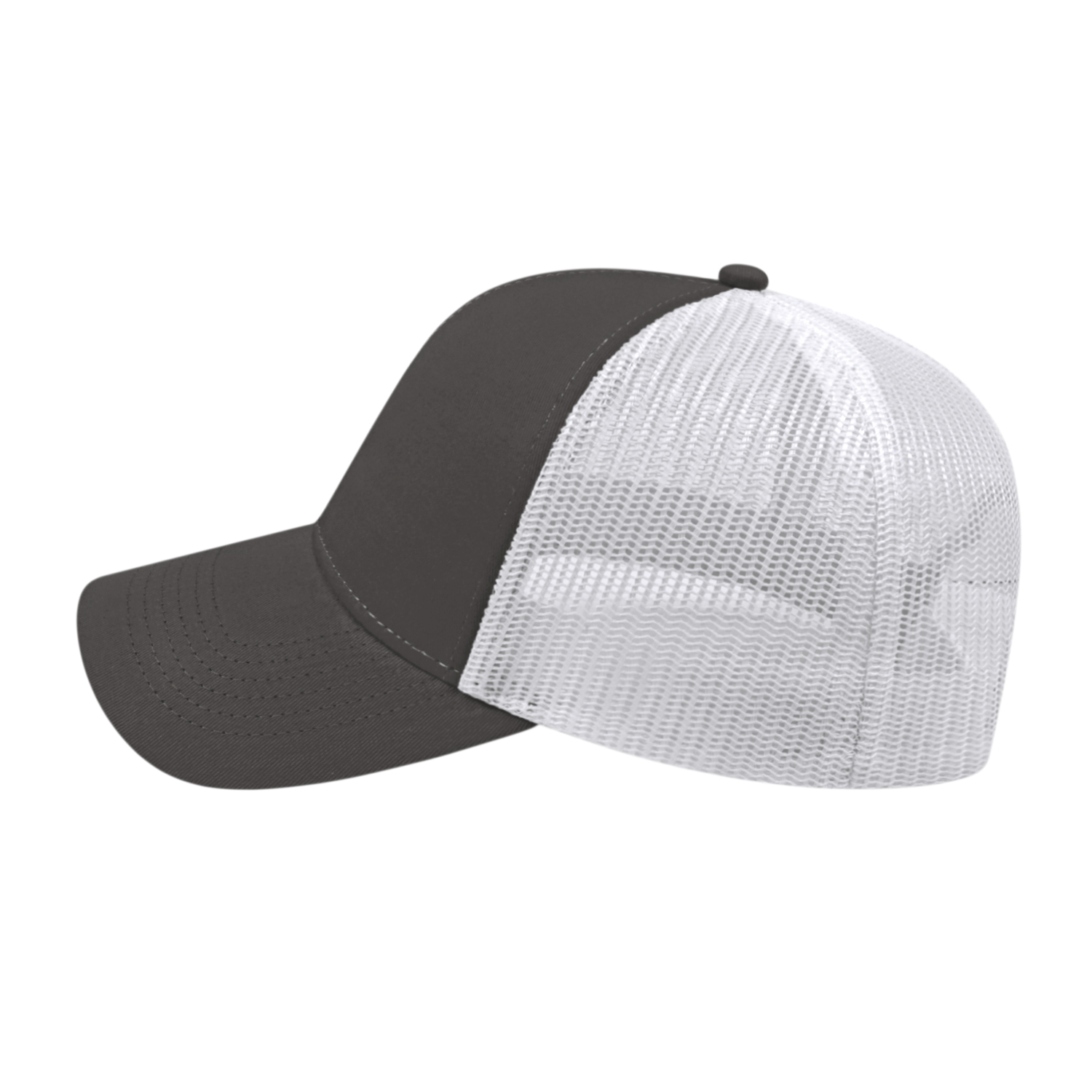 Cap America Two-Tone Trucker Mesh Back Cap 2